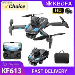 Drones KBDFA KF613 RC Drone professionnel HD caméra photographie aérienne moteur sans brosse quadrirotor WIFI GPS évitement d'obstacles jouet cadeau YQ240129