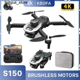 Drones KBDFA S150 Aeriële drone 8k High-Definition Dual Camera Optische stroom Obstacle Vermijding Borstelloze motor Professioneerbaar vier helikopterspeelgoed S24513