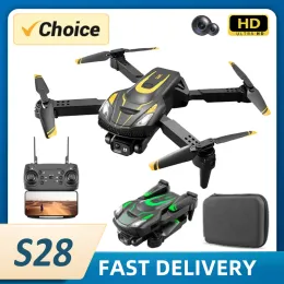 Drones kbdfa s28 drone professionnel hd 4k caméra wifi fpv dron photographie aérien rc quadcopter obstacle évitant les cadeaux