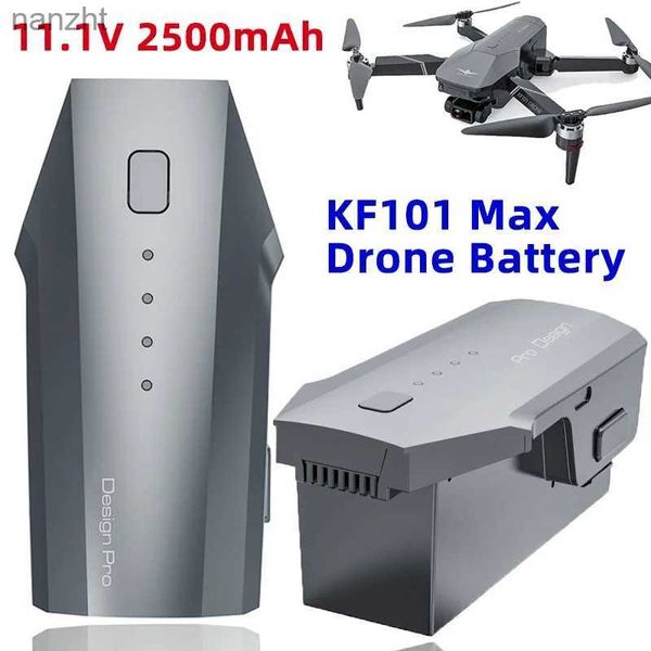 DRONES KF101 MAX DRONE BATTERIE 11.1V 2500MAH KF101 MAX-S Série KF101 Max1 Batterie de drone professionnel mini 4K Caméra quatre composants d'hélicoptère WX