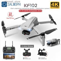 Drones KF102 Drone 4K Professionele 5G WIFI Mini GPS Dron met camera FPV Visuele obstakelvermijding Borstelloze motor Quadcopter VSL900SE Q231108