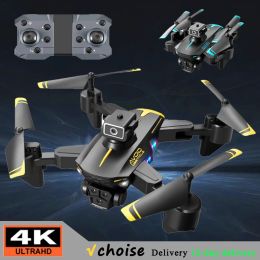 Drones KY605S GPS DRONE 4K HD Drie camera Professionele luchtfotografie Drone 360 ° Vermijdingsdrone met camera vouwen quadcopter