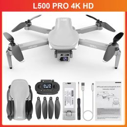 Drones L500 Pro 4K GPS Drone avec appareil photo Brushless Pro Quadcopter FPV 5G WiFi 1,2 km 25mins Flight RC Helicopter Camera Mini Drone 250G