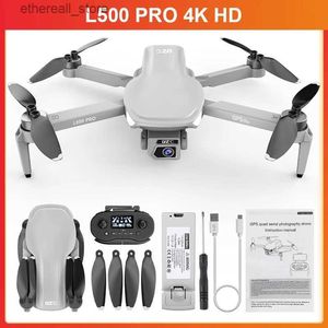 Drones L500 PRO 4K GPS Drone With Camera Brushless Pro Quadcopter FPV 5G Wifi 1.2km 25mins Flight RC Helicopter Camera Mini Drone 250g Q231108