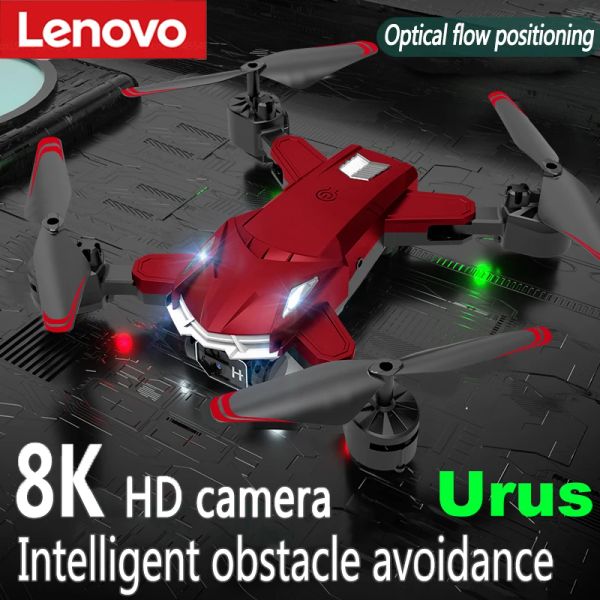 Drones Lenovo 8K Drone RC 5000m 5G FOURNIFICATION POSITIONNEMENT ENTRACTION AUTRACHE QUADCOPTER HD ELECTRIC DIAL DUAL DUAL UNAGE UAV ET BATTERIE