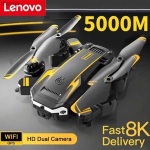 Drones Lenovo Drone G6Pro 5G GPS Professioneel 8K HD Luchtfotografie Obstakel vermijden UAV Helikopter met vier rotoren RC Afstand 5000M YQ240201