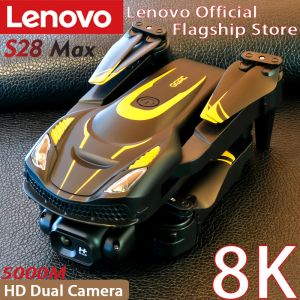 Drones Lenovo S28max Drone 8K GPS 5G Professional HD Photographie aérienne DualCamera