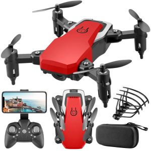 Drones LF606 Mini Drone avec appareil photo HD Wide High Hold Hold Professional RC Helicopter Onekey Return FPV DRONES PLADables Quadcopter Kid Toys