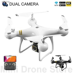 Drones LF608pro Spirit Mini UAV Drone 4K HD Cámara dual Fotografía aérea Largo viaje Control remoto Helicóptero Regalos de juguete Fácil de usar YQ240129