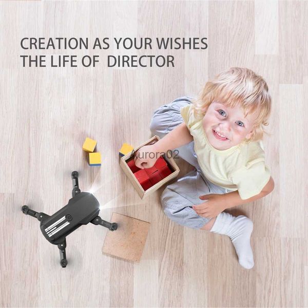 Drones LS-MIN Mini Drone haute définition 4K photographie aérienne petit avion RC multi-rotor jouet cadeau YQ240217