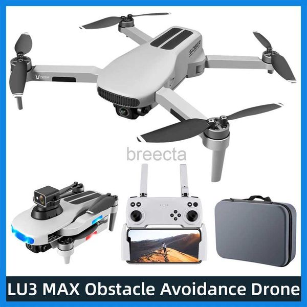 Drones LU3 MAX 4K Cámara Drone Profesional FPV Drone GPS 5G Wifi RC Obstáculo Evitación Quadcopter Motor Sin Escobillas Helicóptero Juguete ldd240313