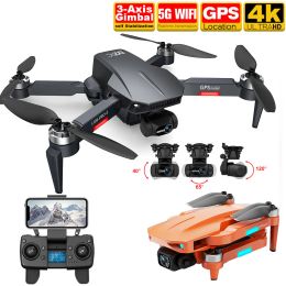 Drones Lyzrc L106 Pro3 3osiowy Kamera Kardanowa Drone 4K Self Stabilizacji GPS 1,2 km 5G FPV 25 Minut Bezszczotkowy Quadcopter L700PRO