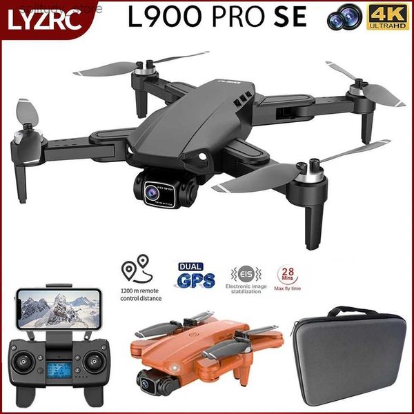 Drones LYZRC L900 PRO SE Drone 4K professionnel 5G WiFi G double caméra HD Drone avec évitement de barrière visuelle RC quatre hélicoptères jouets Q240308