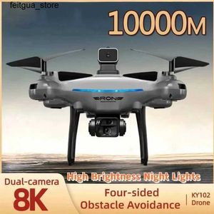 Drones Mijia KY102 Drone 8K Professionele Dual Camera Aerial Photography 360 Obstacle Vermijding Optische stroom Vier as RC Aircraft S24513