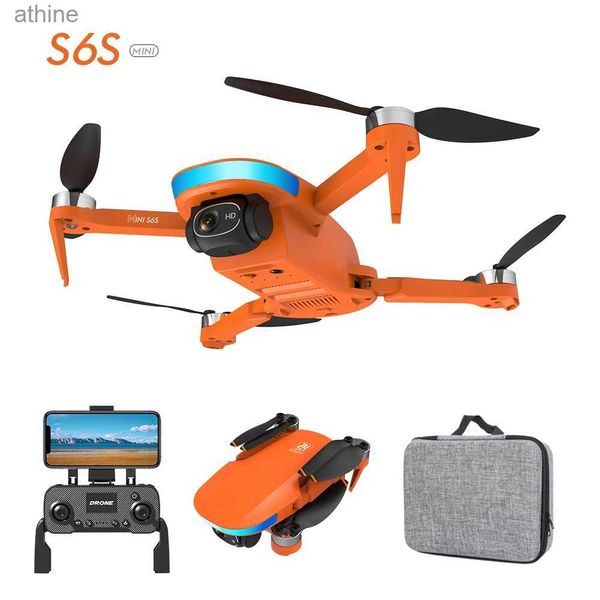 Drones Mini Drone sin escobillas S6S Quadcopter Profesional Rc Avión Control remoto Helicóptero FPV con cámara HD 4K Juguetes para niños YQ240129