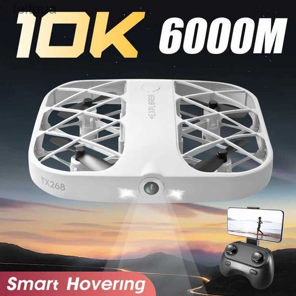 Drones Mini Drone 8K 4K quadrirotor avec caméra Transmission en temps réel poche UFO petit avion télécommandé jouet garçon enfants cadeau YQ240213