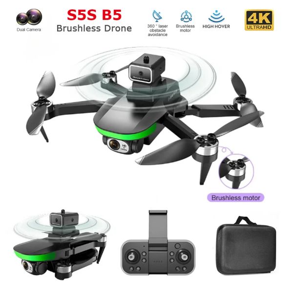 Drones mini dron con cámara 4k profesional HD Dual Camera E88 Pro Drones con control remoto Evitación de obstáculos Quadcopter plegable