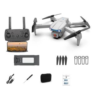 Drones mini drone avec caméra pliable quadcoptère Hobby RC Plan avec contrôle de l'application pour les cadeaux de jouets pour enfants ou débutants