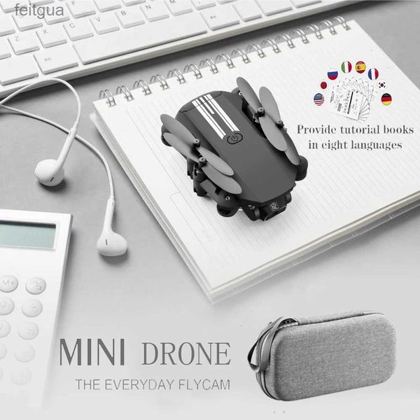 Drones Mini Drone RC avec caméra HD Wifi Fpv photographie pliable quadrirotor professionnel Selfie LS-MIN cadeaux jouets pour garçons YQ240211