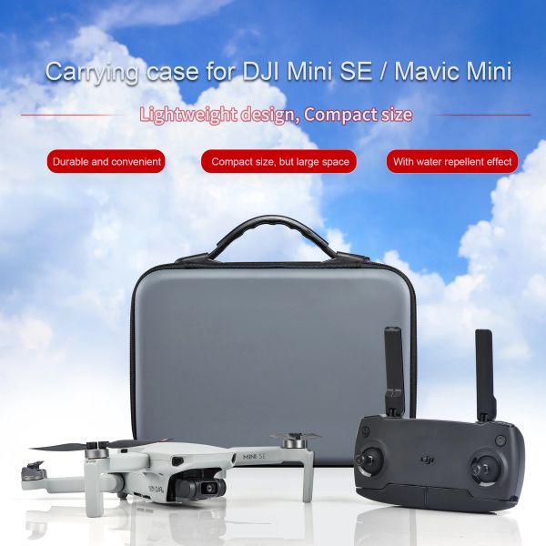 Bolsa Mini SE para Drones, Estuche de transporte impermeable, bolsa de almacenamiento portátil para DJI Mini/Mini SE, accesorios de expansión para Drones