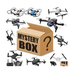 Drones mystery cadeau drone groothoek HD 6K 1080P dubbele camera hoogte houd wifi rc opvouwbare quadcopter speelgoed drop levering camera's p o a dhzo3