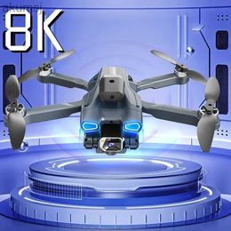 Drones Nouveau A9 PRO 4K Drone 5G WIFI FPV 8K HD caméra hélicoptère sans brosse pliable évitement d'obstacles professionnel RC quadrirotor jouet 3KM YQ240129