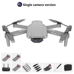 Drones Nuevos E99 PRO2 Mini RC Drone 4K Cámara WiFi FPV Fotografía aérea Helicóptero Plegable Quadcopter Kid Toy Regalo con tres Batterie 24416