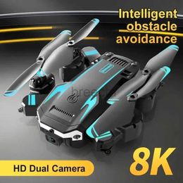 Drones Nouveau Drone aérien G6 8K S6 HD caméra GPS évitement d'obstacles Q6 RC hélicoptère FPV WIFI professionnel pliable quadrirotor jouet ldd240313