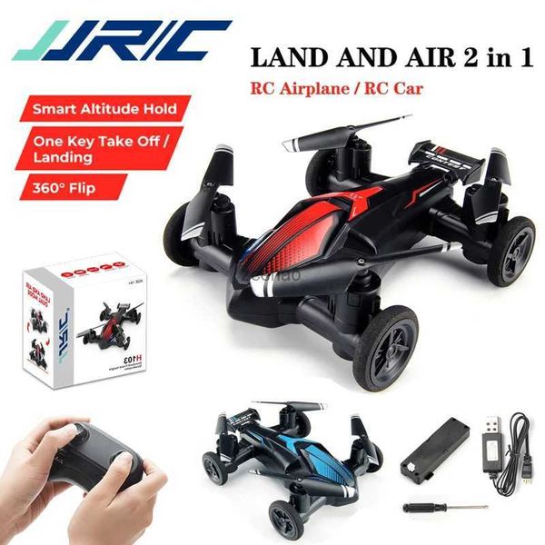 Drones NUEVO JJRC H103 Land-Air Control remoto Avión RC Coche 4 ejes Sin cabeza Mini RC Quadcopter Drone Juguete Altitud Mantener 360 grados Flip