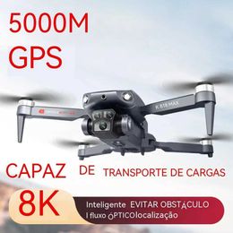 Drones New K818 MAX MAX sans brosse Drone Optical Stream Positionnement 8k HD Five Lens Obstacle évitement 5000m GPS AERAL CAME TOYS Gift 24416