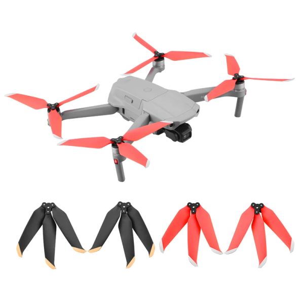 Drones Reducción de ruido Hélice de tres cuchillas para DJI MAVIC Air 2 / Air 2S Drone Accesorios potentes Reemplazo de cuchillas Accesorios para ventiladores de ala