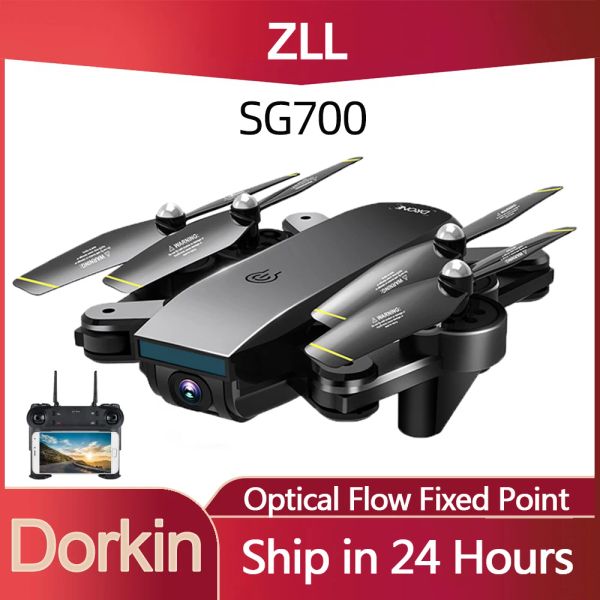 Drones originales zll sg700 drones con cámara dual hd rc helicóptero 20 minutes de vuelo de vuelo largo 720p/1080p/4K dron