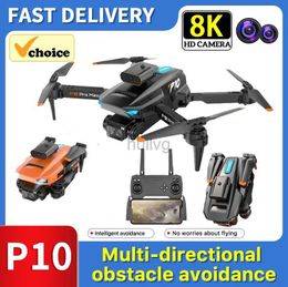 Drones P10 Drone Dual Camera High-Definition Aerial Photography kan automatisch obstakels vermijden 24416