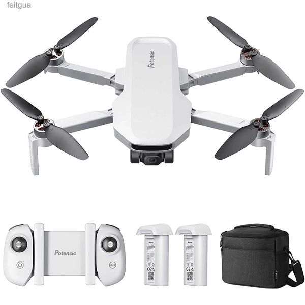 Drones Potensic RC Mini Drone 4K caméra télécommande hélicoptère cercle mouche jouets Dron suivez-moi GPS Auto Rerurn quadrirotor pour enfants YQ240211