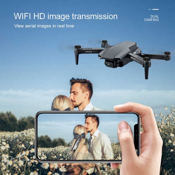 Drones Pro nouveau Drone WIFI grand Angle 4K 1080P caméra hauteur tenir hélicoptères pliables contrôler les avions