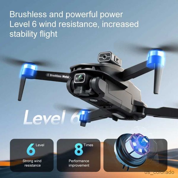 Drones Drone professionnel caméra HD GPS retour Intelligent évitement d'obstacles Dron pour avion adulte 8000M R231107