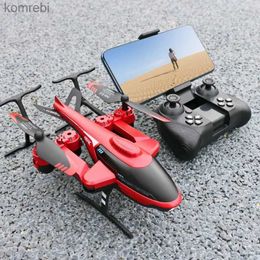 Drones Drone professionnel V10 4k caméra HD grand angle WiFi Fpv hauteur maintien pliable RC Quadrotor hélicoptère sans caméra jouets pour enfants 24313