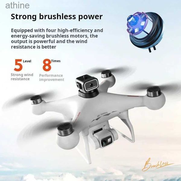 Drones Professionnel S116 MAX Drone 8K WIFI FPV caméra 360 évitement d'obstacles moteur sans brosse RC quadrirotor mini drone jouet YQ240129