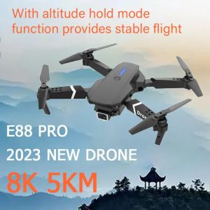 Drones Pylv E88 Pro Drone Wide angte quadcopter wifi fpv hd caméra 5g photographie hight hold mode bras pliable mini rc enfant gift