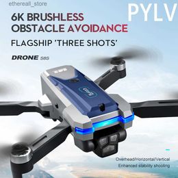 PYLV Nieuwe S8S Drone 8K Professionele luchtfotografie Camera Omnidirectioneel Obstakel UVA-vermijding Quadrotor Speelgoed Optische stroom Q231108