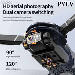 Drones PYLV Nieuwe XS9 drone 4K dubbele camera high-definition luchtfotografie opvouwbare vliegtuigen vaste hoogte afstandsbediening vliegtuigen speelgoed YQ240201