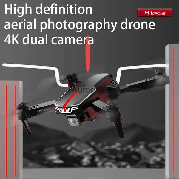 Drones RC Drone 4K Cámara dual Flotante Fotografía aérea alta Control remoto Quadcopter Avión controlado por radio Avión WIFI PFV YQ240217