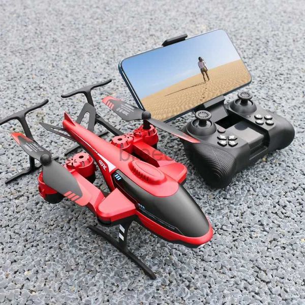 Drones RC Drone 4k Profesional HD Cámara WiFi Fpv Drone Cámara RC Helicópteros Quadcopter V10 Juguete al aire libre Niño Cumpleaños Navidad ldd240313