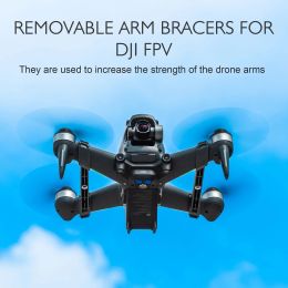 Drones Bracas de bras amovibles Design léger ne sont pas bronnés lourds, ils sont utilisés pour augmenter la mise en ligne des bras de drone pour DJI FPV