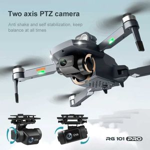 Drones RG101 Pro Max Drone GPS Professional 2 axis Gimbal UAV Photographie aérienne 4K HD CAME CAMISSION SEMPRAUX ÉVISE ÉVISE RC FLYER 3KM 240417