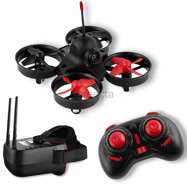 Drones RTF Micro FPV RC Quadcopter 5.8G S2 1000TVL 40CH Cámara VR009 FPV Gafas VR Auriculares Helicóptero Drone ldd240313