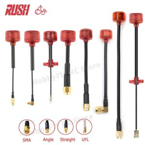 Drones Rush Cherry FPV 5.8g Antenne LHCP RHCP SMA MMCX UFL Adaptateur de connecteur d'antenne à longue portée pour RC FPV Racing Drone