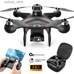 Drones S116 MAX Elf Drone 8K HD double caméra ESC localisation du flux optique sans brosse 360 évitement d'obstacles WIFI FPV RC Dron jouets Q240308