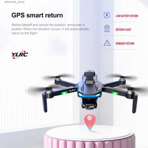 Drones S135 Pro GPS Drone 8K HD double caméra WIFI photographie aérienne évitement d'obstacle cardan moteur sans brosse pliable RC quadrirotor Q231108