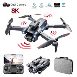 Drones S1S Mini Drone 6K Profesional 8K HD Cámara de obstáculos Fotografía aérea Quadcopter pincelado 5000m Batería UAV